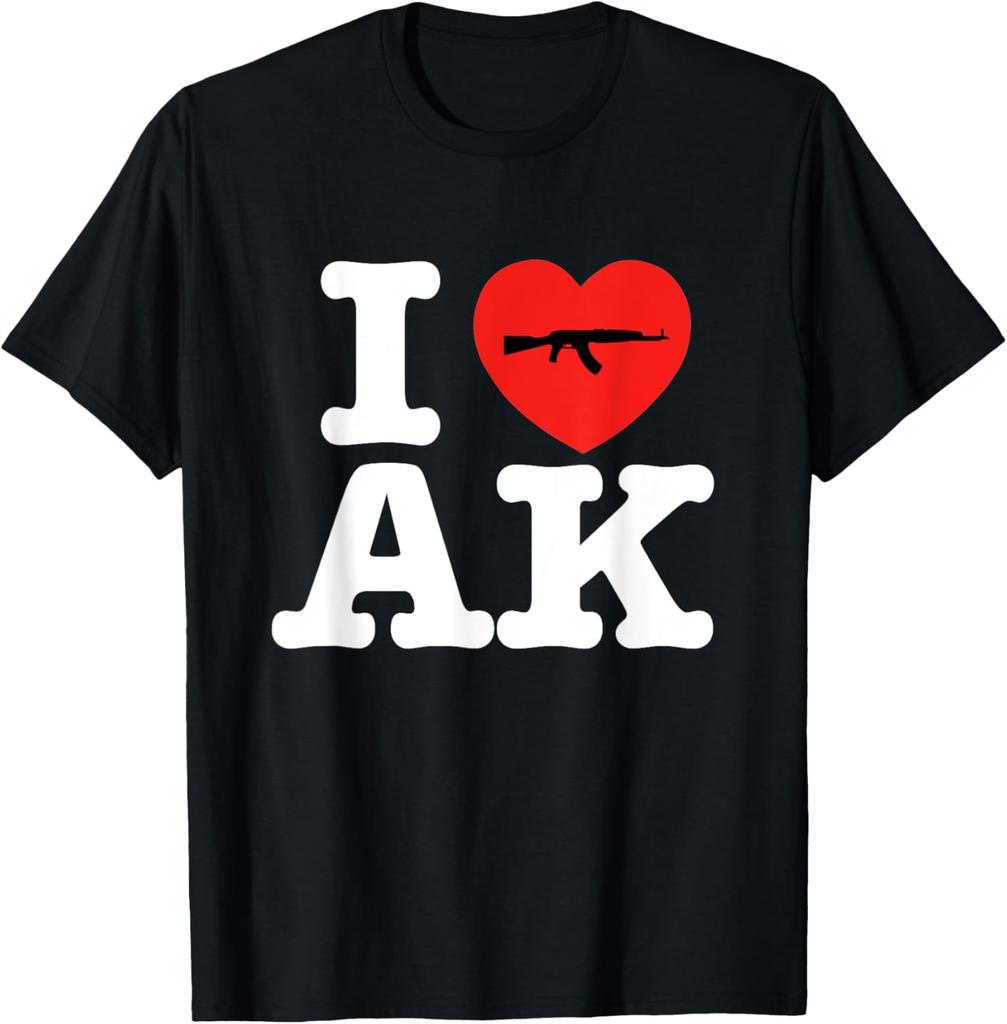 Я люблю АК (Юмор о 2-й поправке) Футболка