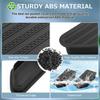 Shademax Stake Pocket Covers  Fit For -2024 2025 2026 GMC Sierra And Chevy Silverado Accessories Truck Bed Rail Hole Plugs Stake Pocket Caps Cover