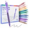 Four Candies Pastel Gel Ballpoint Gel Ink Ballpoint Set of Easy To Cute Stationery for Junior High School Black Ink Pens, 0.5mm, Pens, 12,