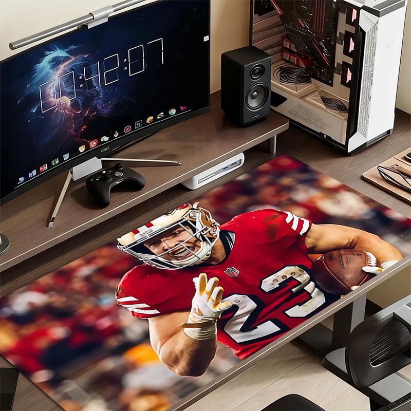 McCaffrey Mouse Pad, Large Gaming Desk Mat, Non-slip XXL Mousepad for Laptop & Tablet, Mini PC Playmat with Stitched Edges