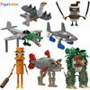 Yigebebe 2025 Tungtungtung Итальянский Мозголом Al Tralalero Tralala Строительные Блоки MOC Забавные Игрушки для Детей Подарки для Детей