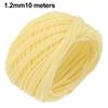 1 рулон фитилей из пчелиного воска Органические фитили из конопли 33 фута Покрытые натуральным пчелиным воском Для изготовления свечей DIY Зажигательные веревки Нить Шнур Вспомогательный