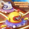 Pull Back UFO Car Toy Inertial Drive Children Cartoon Spaceship Toddlers Boys Girls Educational Flying Saucer Toy Party Favors