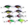 8pcs 4.5g Small Crankbait Artificial Minnow Fishing Lure Pike Tackle Set