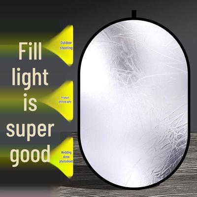 Складной Портативный Светоотражатель для Фото: Большая бьюти-панель для прямой трансляции в помещении/на улице, путешествий и кемпинга
