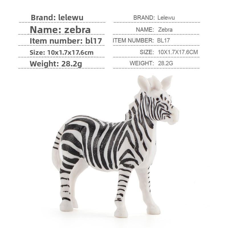 Wild Animal Elephants Tigers Model Set With Realistic Zoo Figures For Kids Educational Play And Learning