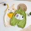 Baby Summer Cartoon Suspender Romper Onesie - Lightweight Newborn Clothes