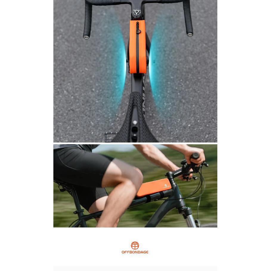 OFFBONDAGE Велосипедная Сумка MTB Шоссейный Велосипед Сумка на Верхнюю Трубу Жесткий Корпус Передняя Сумка на Руль Большой Объем Велосипедная Сумка для Активного Отдыха