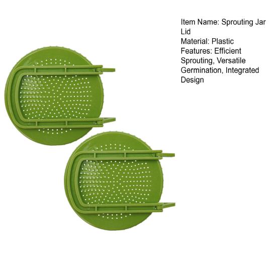 Крышка для проращивания с подставкой Крышка для проращивания бобов для банок Мейсона Пластик без БФА Набор для проращивания Легкие инструменты для проращивания семян для люцерны брокколи салата