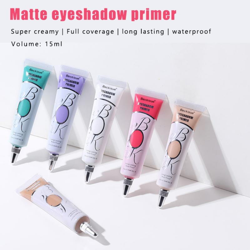 Европа и США Праймер для теней для век Крем-консилер для глаз Праймер для белого тона кожи Фиолетовые тени для век Фиксация макияжа Водонепроницаемая защита от пота