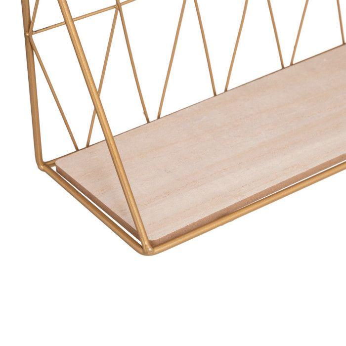 Étagère murale or filaire Atmosphera