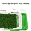Pet Dog Toilet Artificial Grass Dog Potty Splashproof Washable Reusable Pee Pads Dog Training Toilet Puppy Pad Tray Pet Supplies