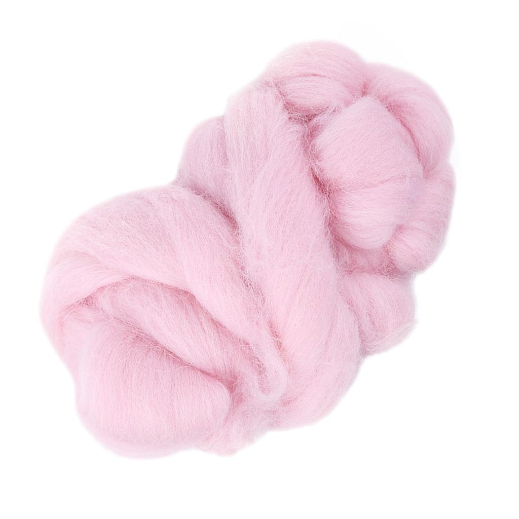 8Colors 55g Colored Needle Felting Wool Roving Spinning Sewing Trimming Handiwork Material