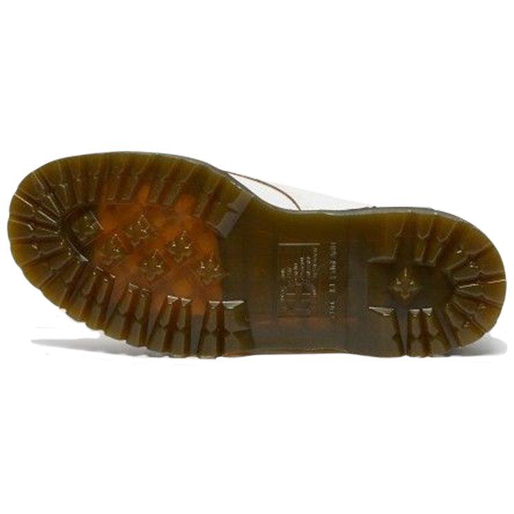 Доктор. Ботинки Dr. Martens 1460 Bex Made In England с защитным носком на шнуровке 'Белый' 27386100