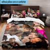 3PCS music pop Ayliva Fashion 3pcs Bedding,Including 3PCS Duvet Cover And 2pcs Pillowcases Perfect for Christmas,Ideal for Bedroom, Dormitory