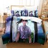 Новый 3D-печатный комплект постельного белья с изображением аниме Suzume no Tojimari, односпальная кровать, двуспальная кровать размера Queen, комплект постельного белья для взрослых и детей, комплект пододеяльников