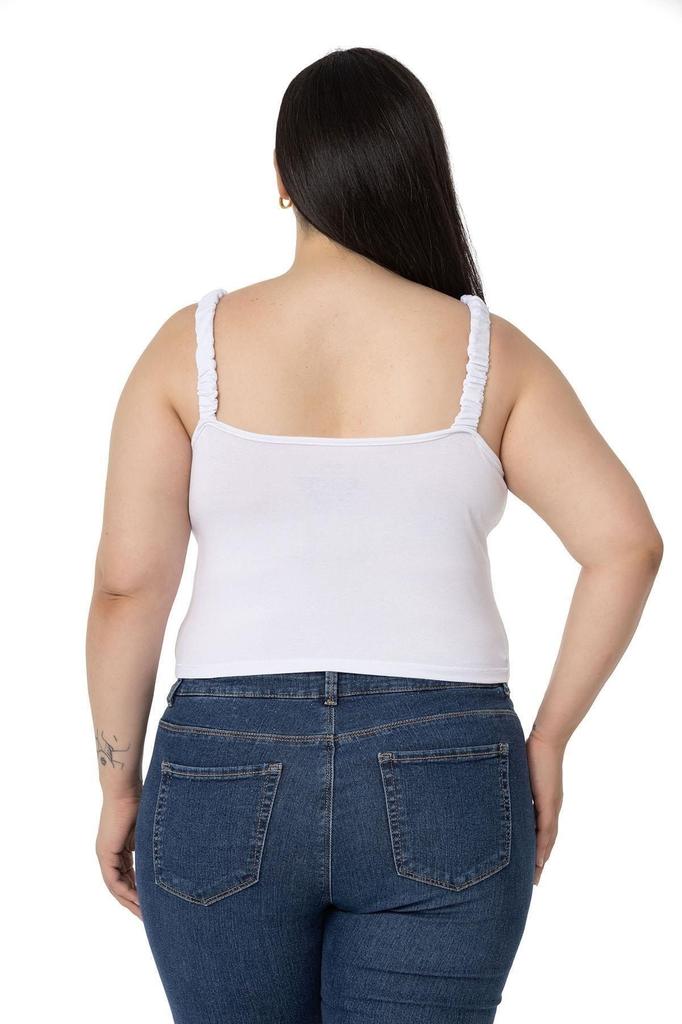 Женский стиль, боди большого размера, большие размеры, бретельки, собранное, драпированное, укороченное боди из норки