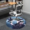 Raven Companion,The Addams Family Chair mat Round Rug Office carpet, Non slip, Suitable for Living Rooms, Bedrooms,Decor1205727a