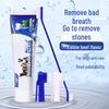 Pet Toothbrush & Edible Toothpaste Set - Cat & Dog Breath Freshener & Teeth Cleaner
