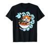 Cat Unique Illustration Original Character Mochimofunyan Ramen Slurururu T-Shirt