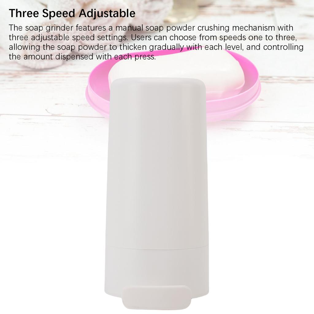 Мыльница с измельчителем, 3 скорости, регулируемая, настенная, без перфорации, коробка для измельчения мыла с крышкой для ванной комнаты