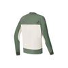 Fila Свитшот мужской спортивный пуловер колор-блок с круглым вырезом свободного кроя сибирско-зеленый A11M417203F-DG