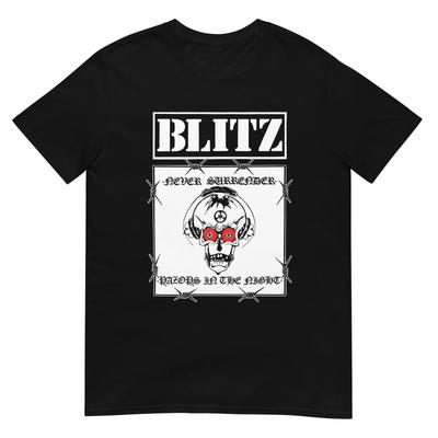 BLITZ- RAZORS Футболка UK ВИНТАЖНАЯ ПАНК 80-х с коротким рукавом