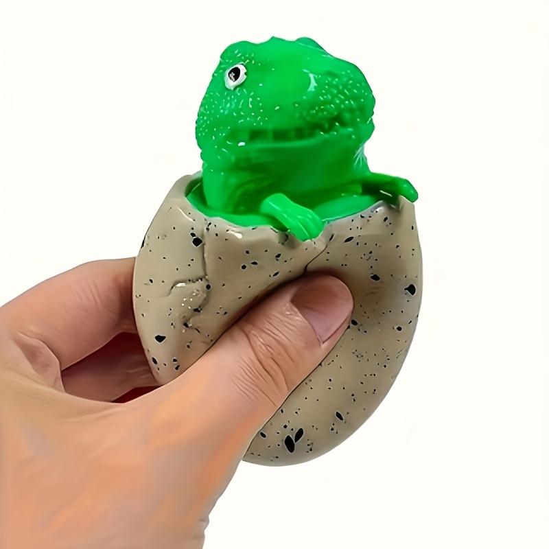 12, Игрушка-липучка на чашку с динозавром, Новинка, Яйцо динозавра-прикол, Игрушка-мялка, Идеальный подарок на День рождения/Новый год/День благодарения/Рождество/Хэллоуин/День защиты детей