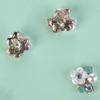 DIY Hairpin Accessories Flatback Pearl Buttons Flower Buckle Apparel Sewing Rhinestone Button