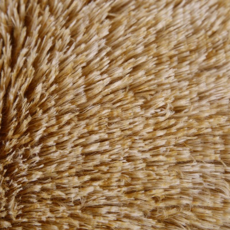 Плюшевая однотонная подушка для стула, однотонная наволочка для диванной подушки