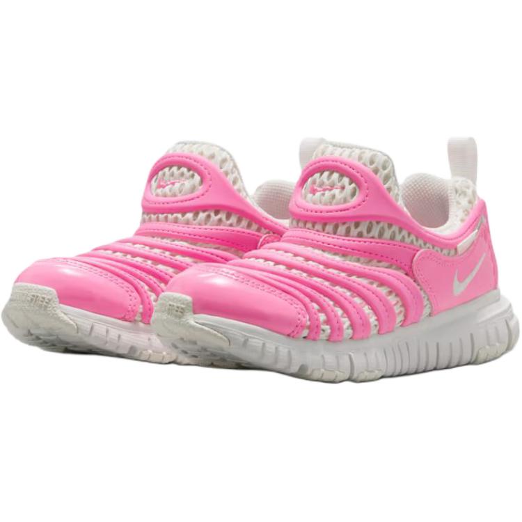 Nike Dynamo Free BR 2 Удобная посадка Низкие кроссовки для ходьбы Детская кроссовка Розовый Белый IV0523-600