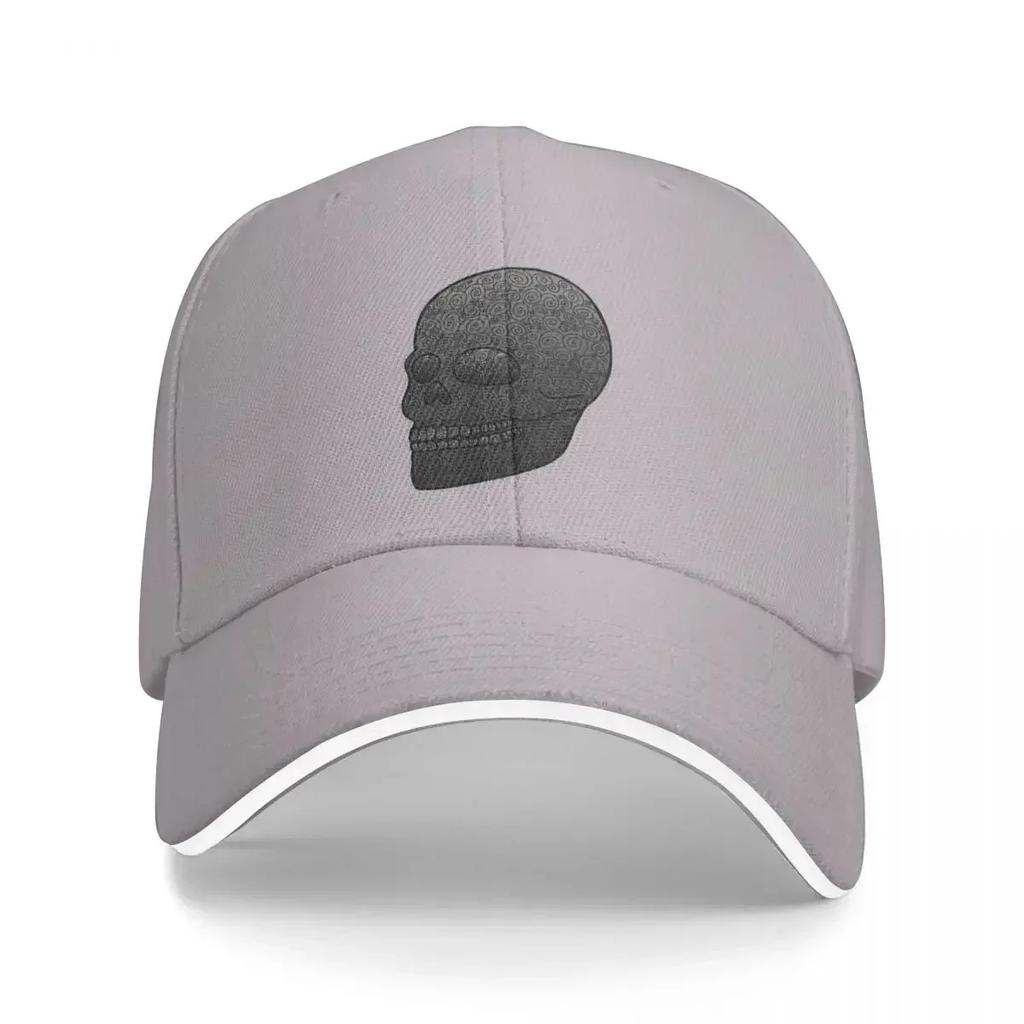 Кепка-бейсболка с вихревым черепом dad hat Смешные кепки Роскошная для женщин Мужская
