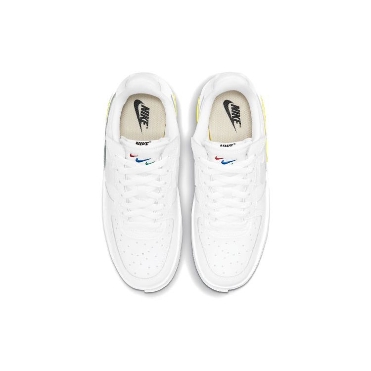 Nike Air Force 1 Fontanka White Opti Желтые женские кроссовки Photon-Dust Summit-White DA7024-101