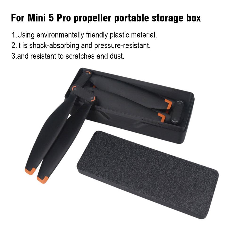 Portable Propeller Storage Case for DJI Mini5 Pro Drone Propeller Protective Box Anti-pressure & Anti-scratch Accessories