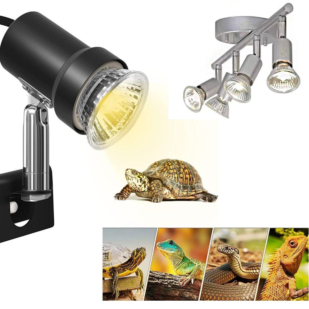 GU10 Halogen Lamp Cup Reptile Heating Minimalist Spotlights Home Quartz Lamp Reptile Heating