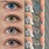 Colored Contact Lenses Niche Blue Glasses Lenses Purple Gentle Contact Lenses Light Gray Natural Lenses Black Contact Lenses 1 Pair