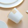Ru Han Gold Rim Bone China Teapot