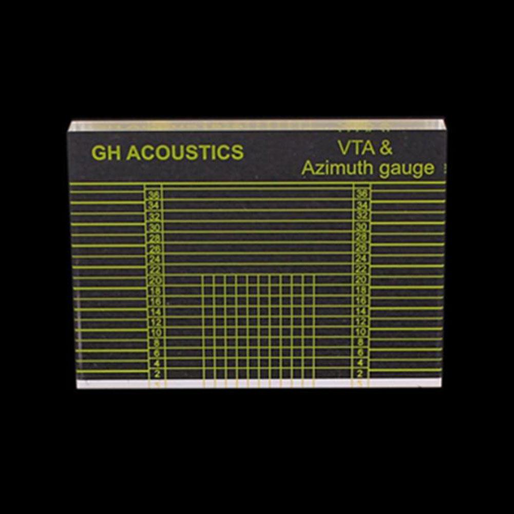 Балансировка VTA и регулировка азимута линейка сумка для виниловых пластинок измерительная линейка проигрывателя тонарма фонокорректора E3D1