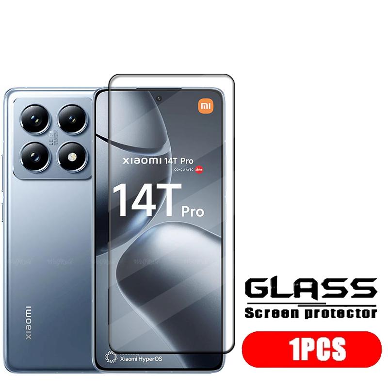 1/2/3/4PCS Full Cover Glass For Xiaomi 14T Pro Glass Xiaomi Mi 14T Pro Screen Protector Full 9H HD Tempered Glass Xiaomi 14T Pro