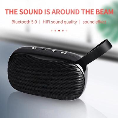 Модный мини-USB Bluetooth-совместимый динамик Hands-Free, портативный сабвуфер, уличные колонки объемного звучания, поддержка FM-радио, микрофона
