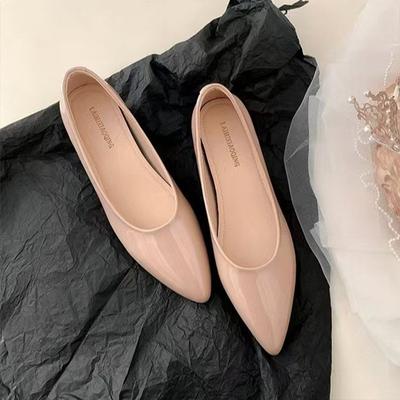 Женские туфли-лодочки с острым носком, летние повседневные неглубокие сандалии, женские лоферы, 2025, платье, лолита, новые кроссовки, женские