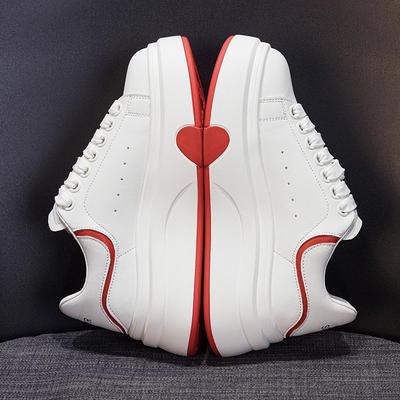 Женские весенние универсальные спортивные и повседневные кеды на толстой подошве, увеличивающие рост