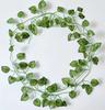 12 шт. 2,1 м искусственные растения лианы зеленые листья плющ лианы для дома свадебное украшение оптом DIY подвесной венок искусственные цветы