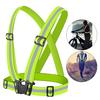 Adjustable Outdoor Running Harness Reflective Cycling Vest Safety Belt Jacket