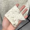 Базовая сетчатая футболка с полуворотником и кружевом для женщин, новый осенне-зимний облегающий топ с длинным рукавом