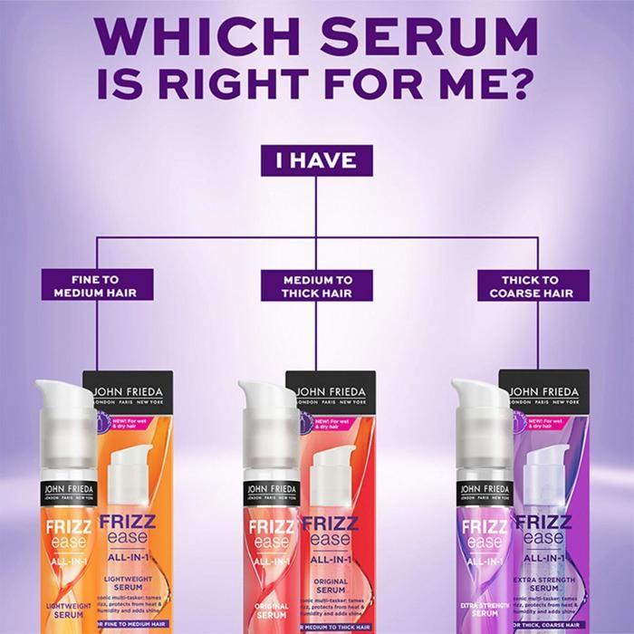 Сыворотка для волос - John Frieda - Frizz Ease - 50 мл - Антифриз - Термозащита 220°C