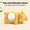 Bite Teeth Cleaning Pets Accessories Rubber Sound Pig Dog Chew Toys Latex Pet Chew Toys Squeak
