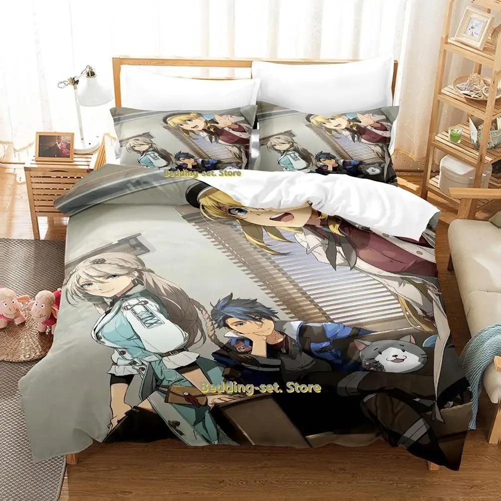Новый Постельный набор The Legend Of Heroes Kuro No Kiseki 2 Односпальный Полуторный Двуспальный Кинг-сайз Набор для кровати Взрослый Детский Спальня Комплекты пододеяльников