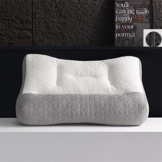 Ортопедическая подушка для глубокого сна, толстая эластичная пена с эффектом памяти, безболезненная подушка для защиты шеи и шеи для сна