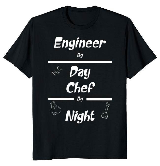 Футболка унисекс Engineer By Day Chef By Night
